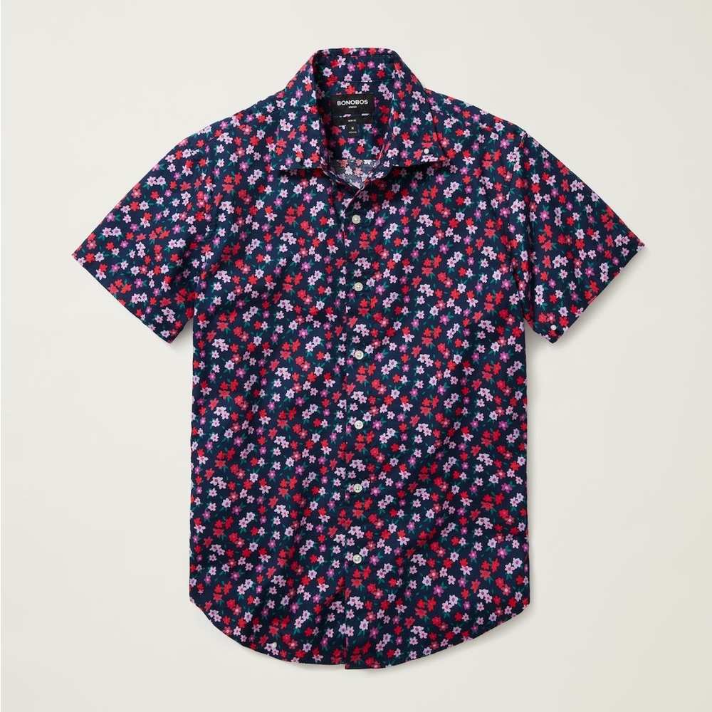Bonobos Stretch Riviera Short Sleeve Shirt